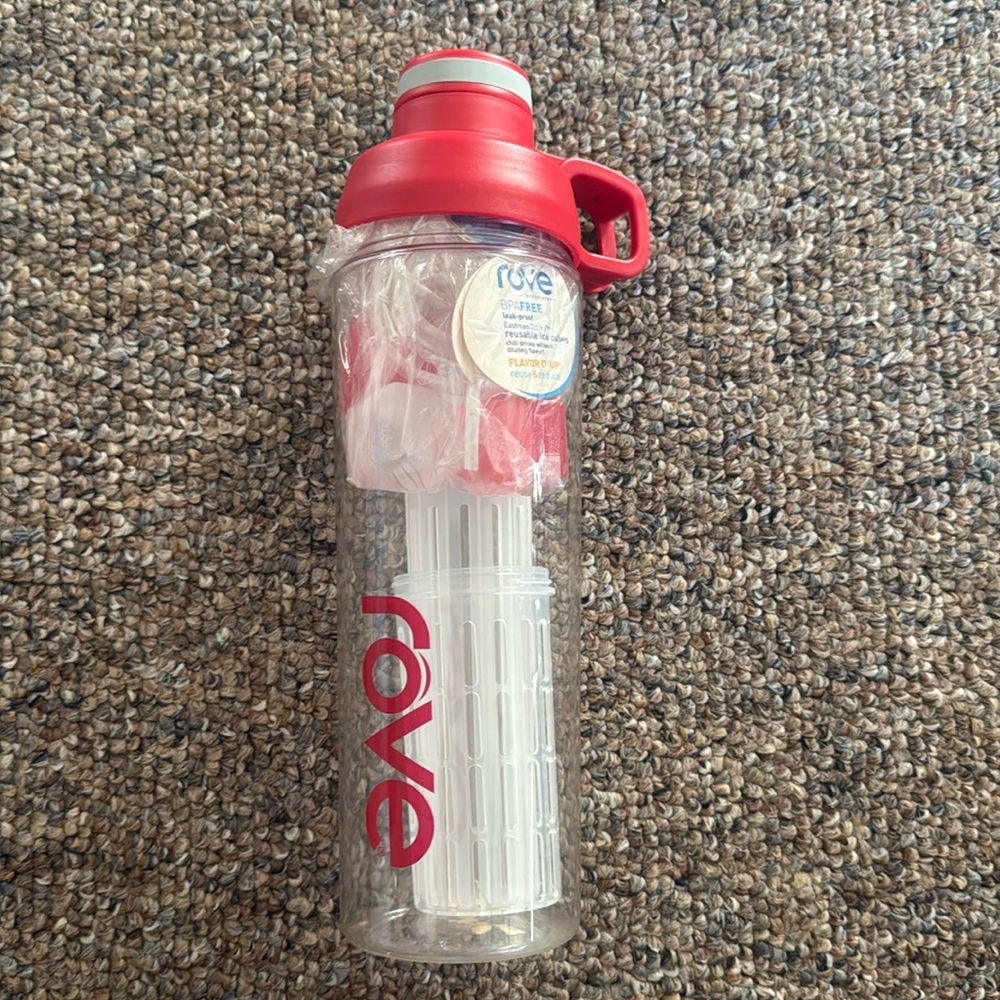 Rove flavor infuser BPA free 24oz‎ leak proof hydration bottle- New with tags